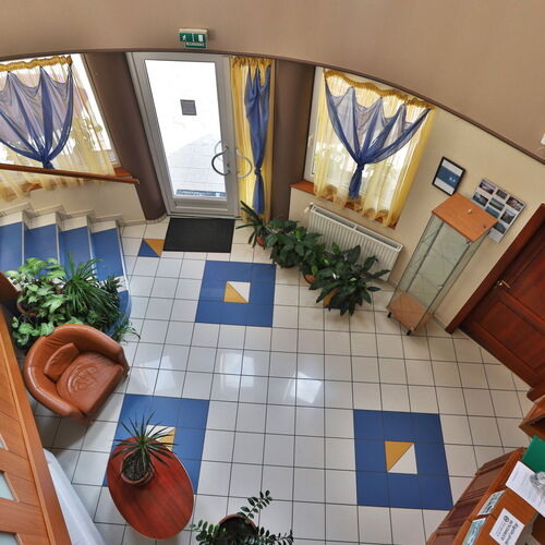 Recepció felülről