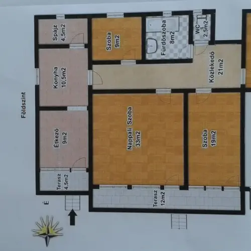 Földszinti alaprajz