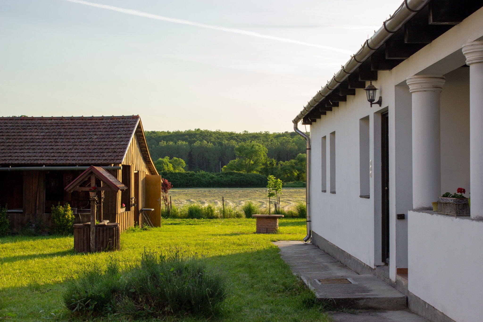 Kert, bogrács, sütögető