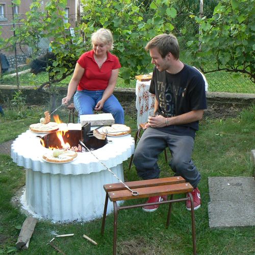 Szalonnasütés