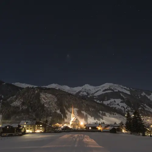 Rauris bei Nacht