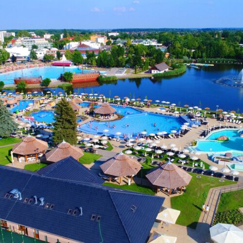 Hungarospa Hajdúszoboszló, a Hotel Aurum Family szállodától 100 méterre