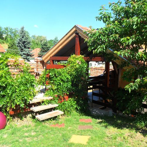 Stúdió apartman teraszára bejárat