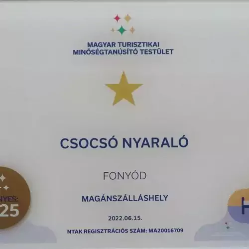 Csocsó Nyaralóház Fonyódliget 010 kép