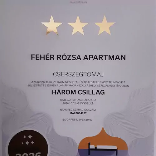 Fehér Rózsa Apartman Cserszegtomaj 011 kép