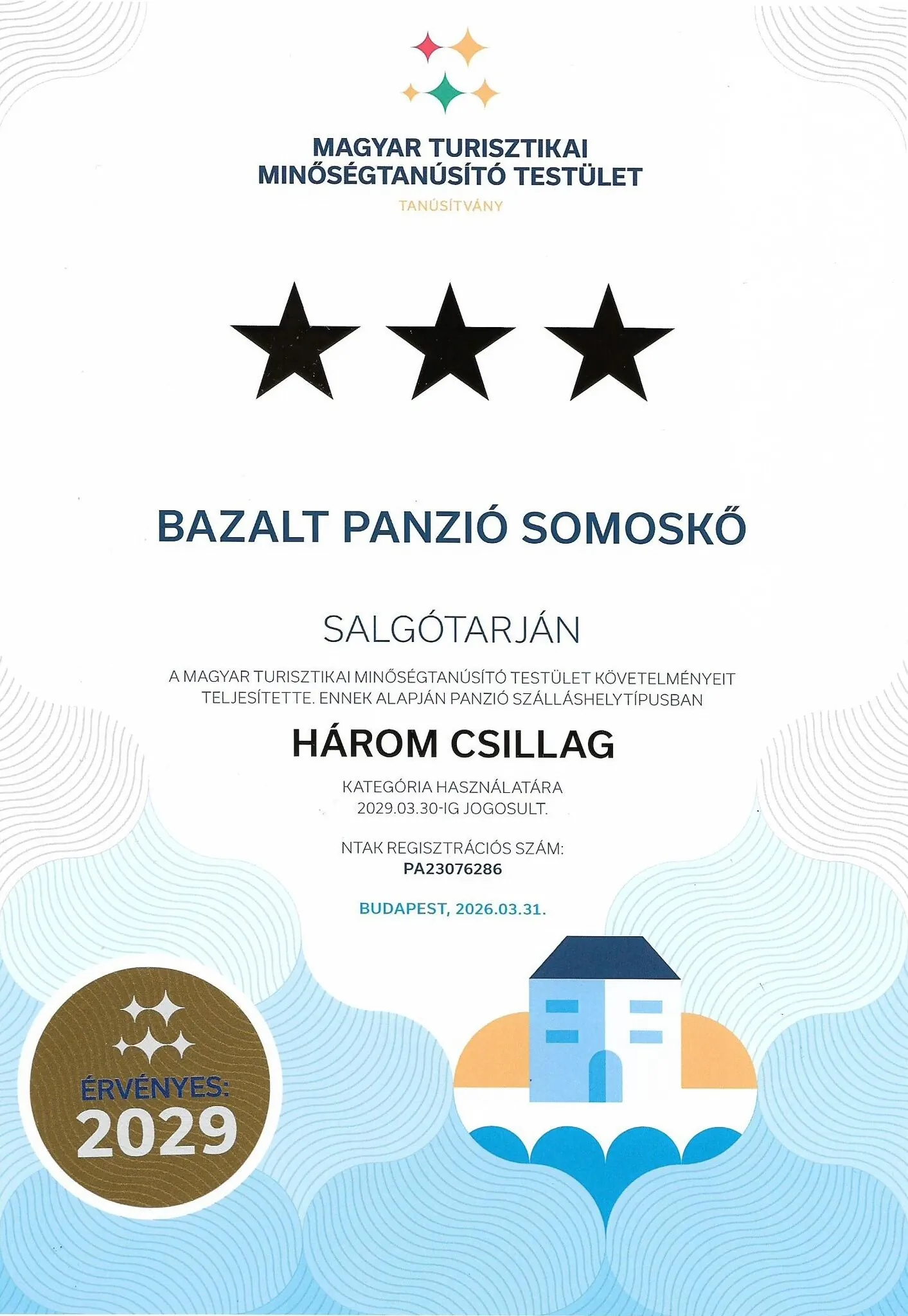 Bazalt Panzió Somoskő Salgótarján