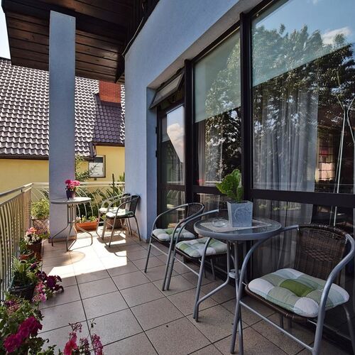 Balkon przy sypialni Słodkie Winogrona
 