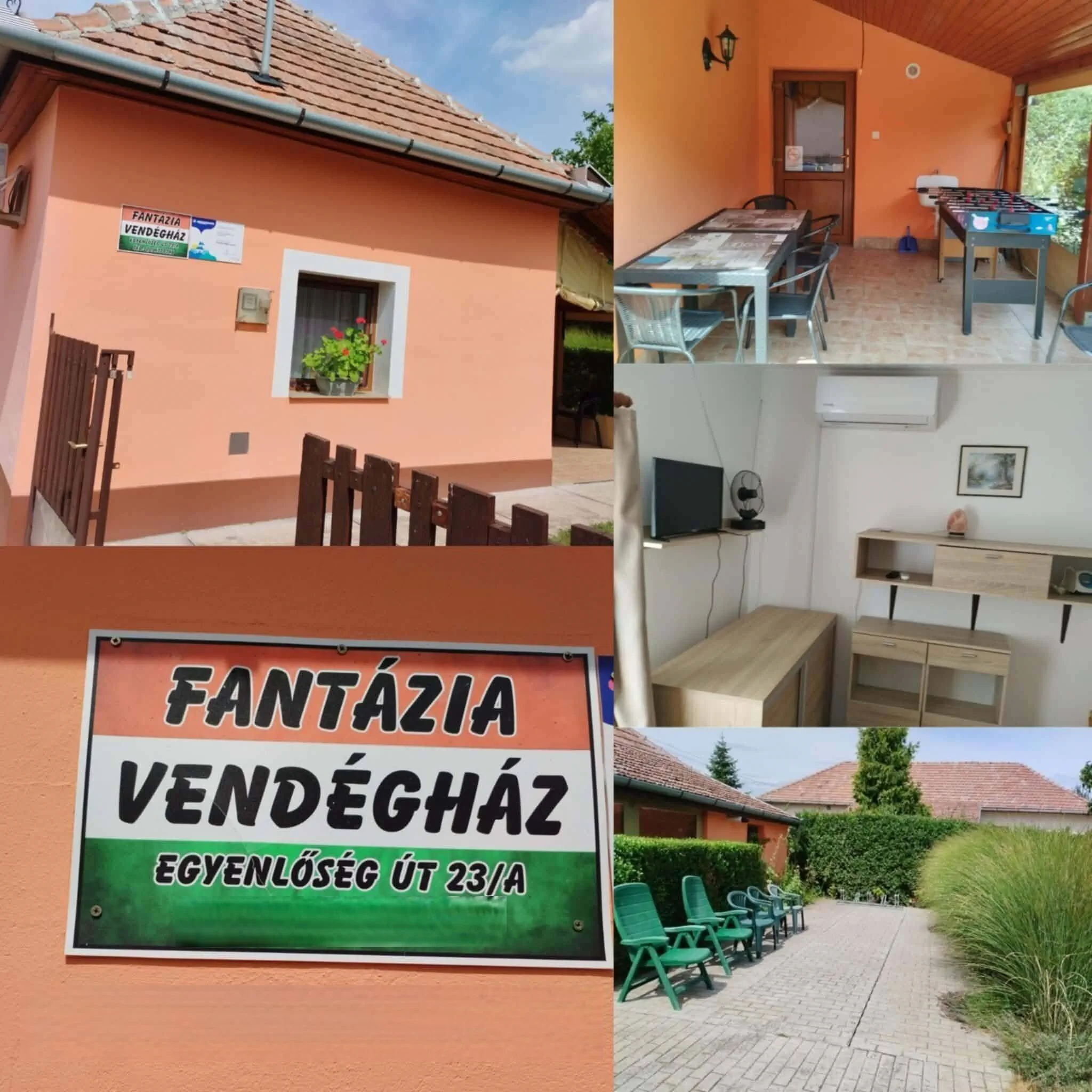 Fantázia Vendégház Poroszló
