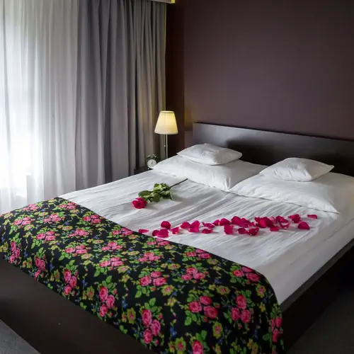 Sypialnia w apartamencie