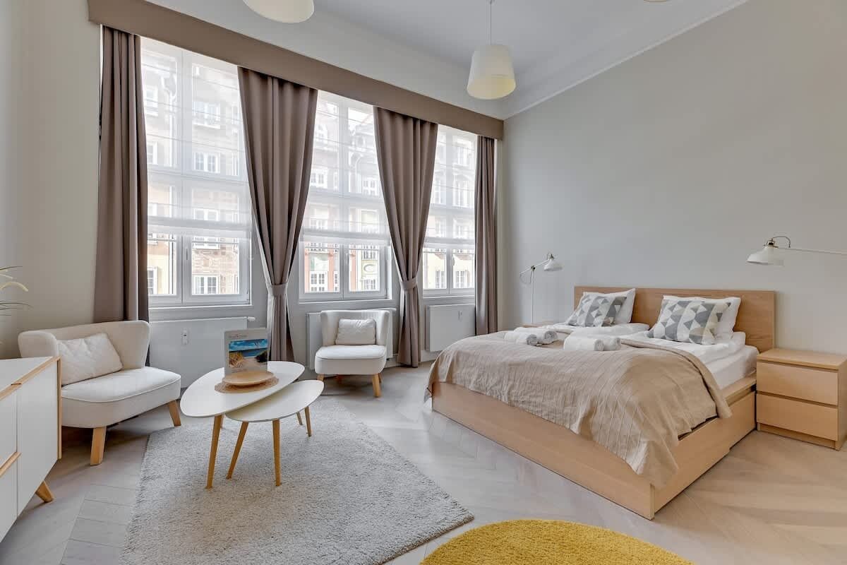 Długa 72 | Superkomfortowy Apartament | Widok na Długą Gdańsk