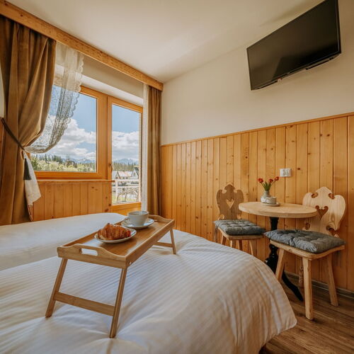 pokoje z widokiem na góry