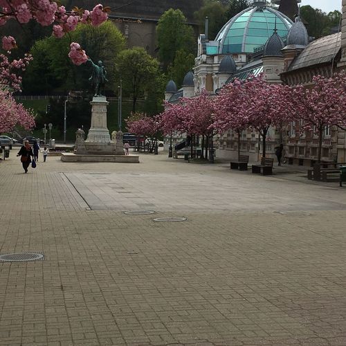 Szállás melletti tér