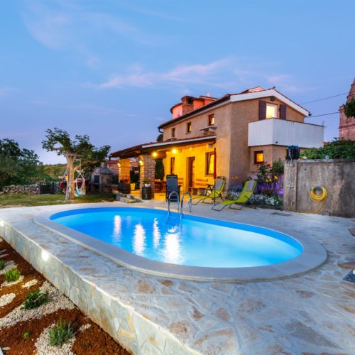 House Poljica with a pool  3
