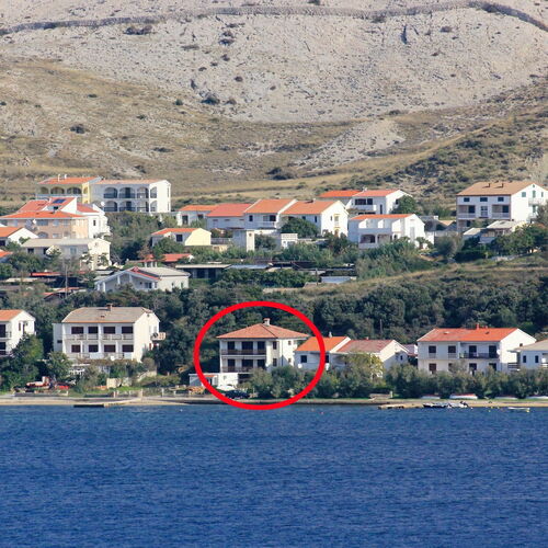 Apartmanok A Tenger Mellett Pag - 9355  2