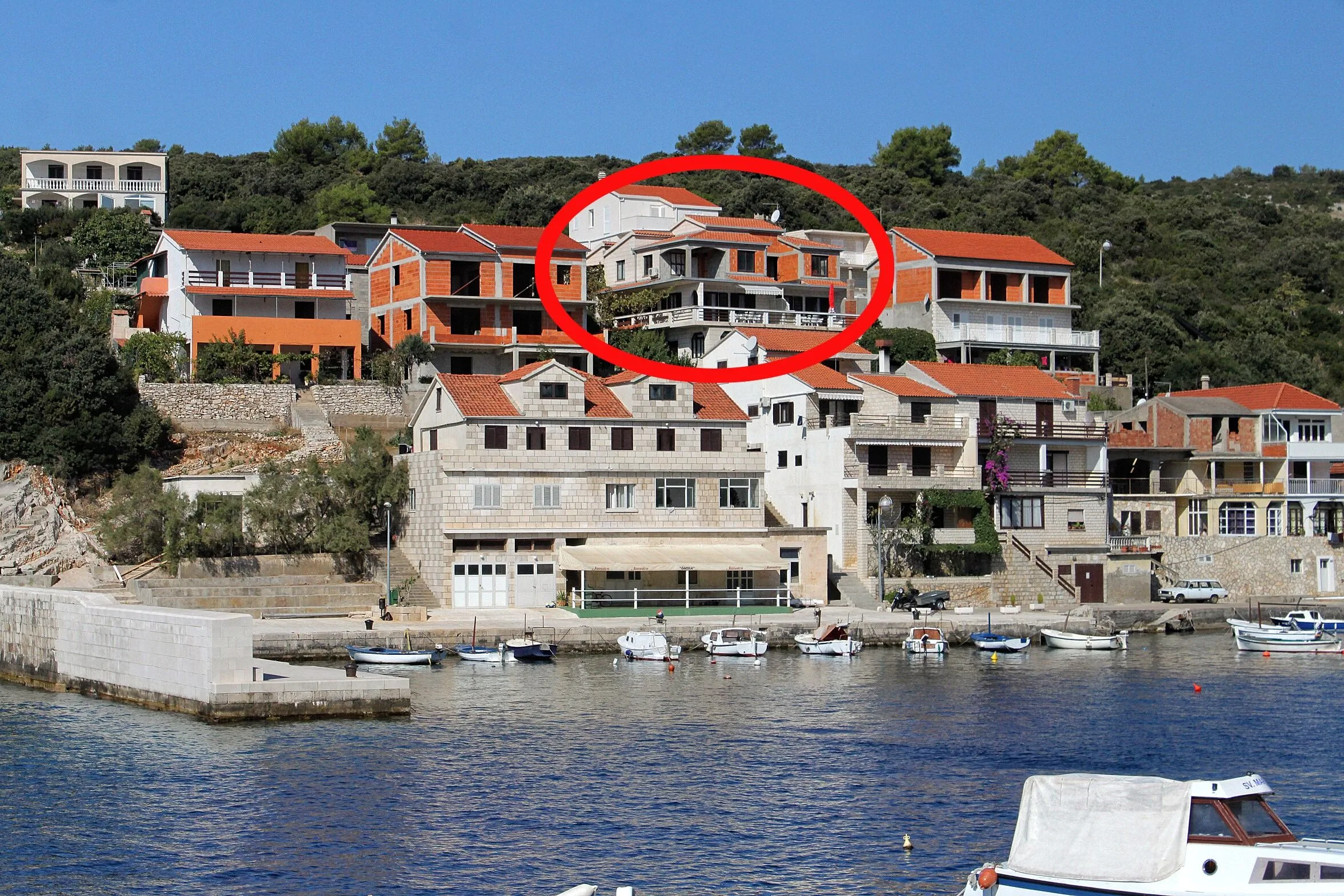 Apartmanok A Tenger Mellett Zavalatica, Korcula - 9315 Zavalatica