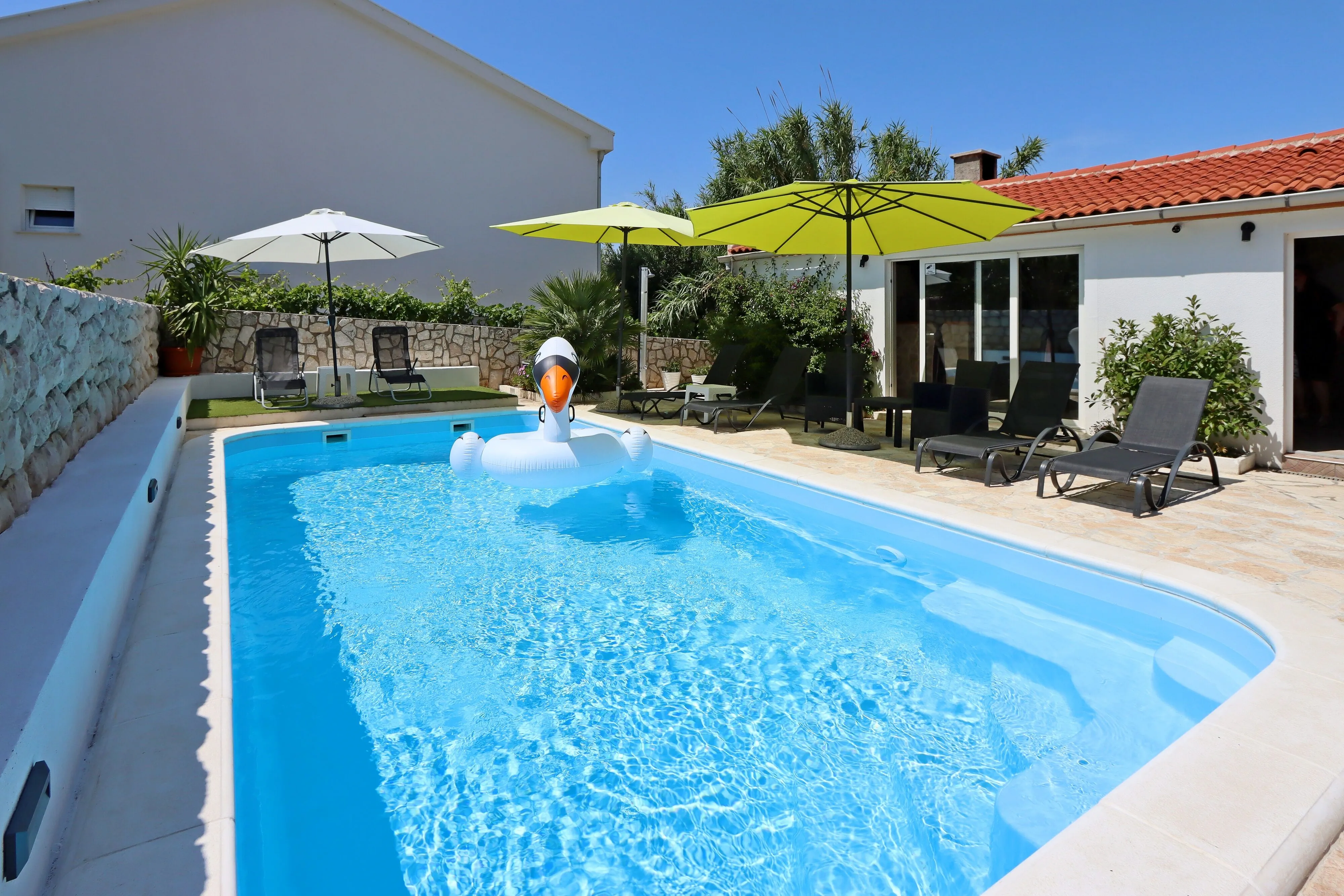 Apartmanok A Tenger Mellett Medencével Pag - 6412