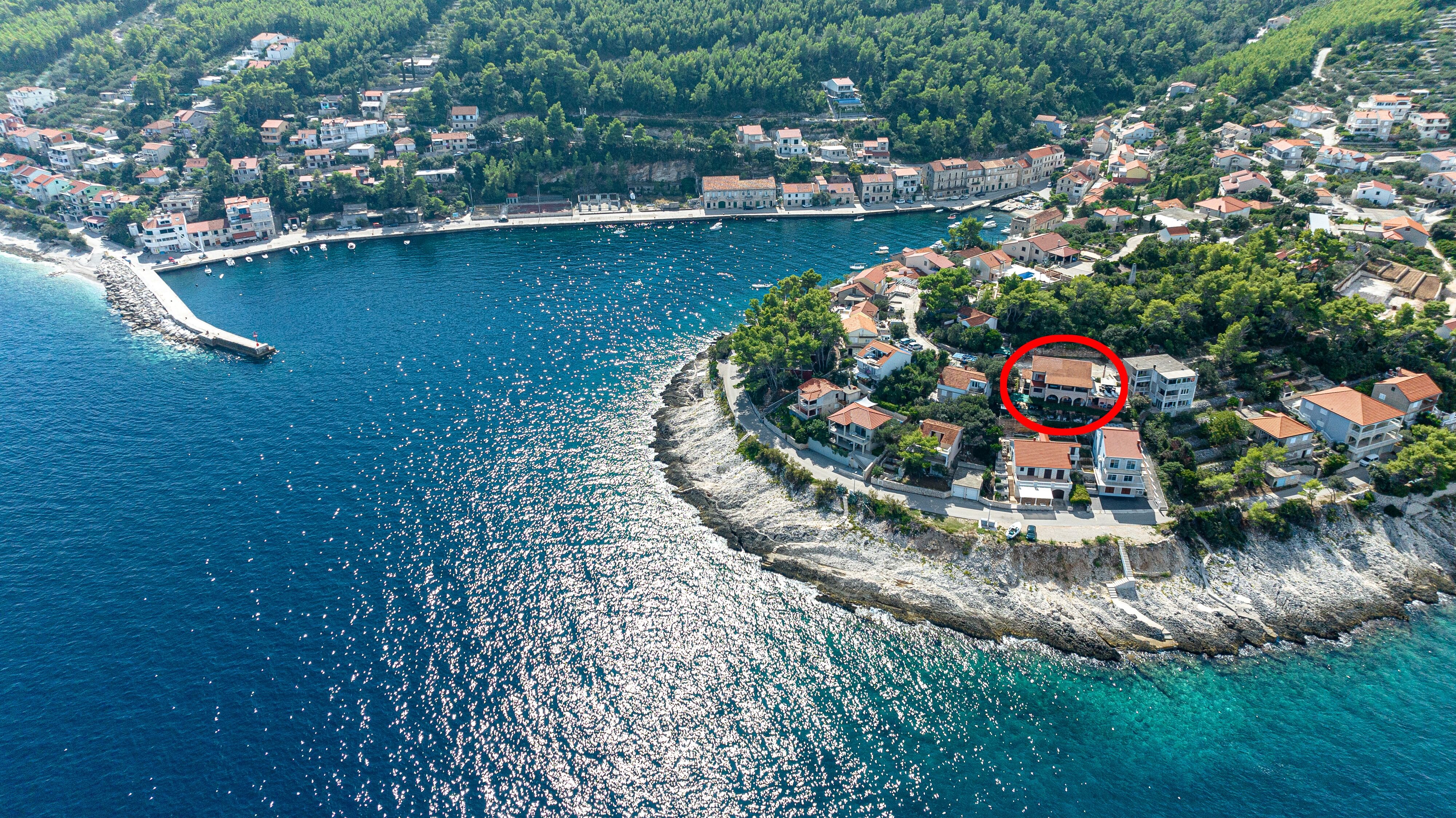 Apartmanok A Tenger Mellett Prigradica, Korcula - 627 Prigradica