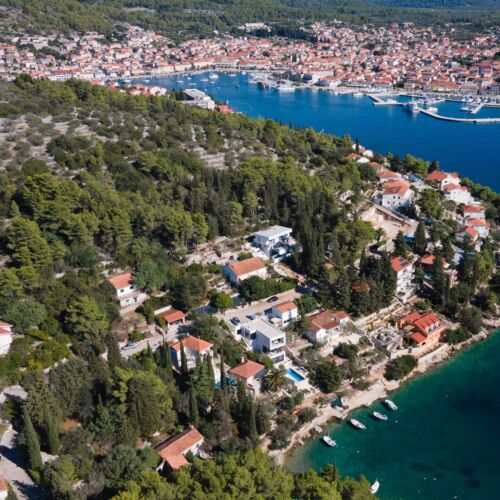 Ház Családok Részére Medencével A Tenger Mellett Vela Luka, Korcula - 12289 Vela Luka  2