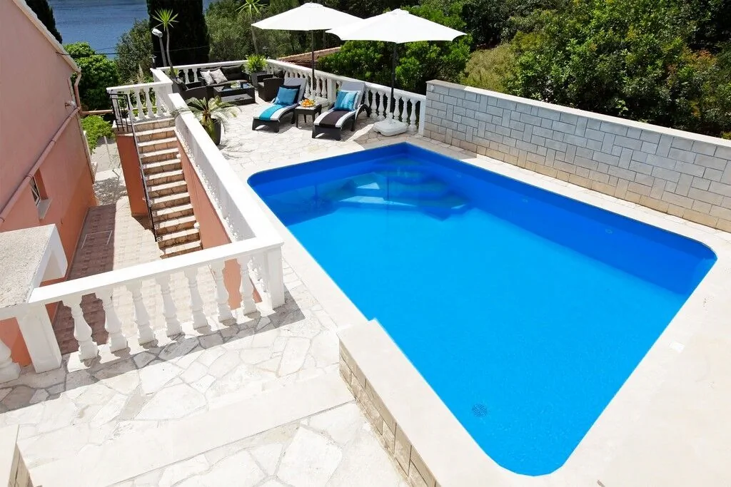 Seaside Family Friendly House With A Swimming Pool Vela Luka, Korčula - 12289 Vela Luka