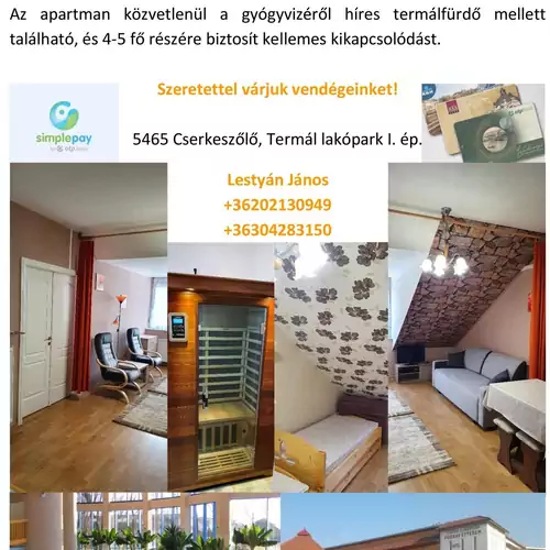 Vénusz Apartman Cserkeszőlő 021 kép