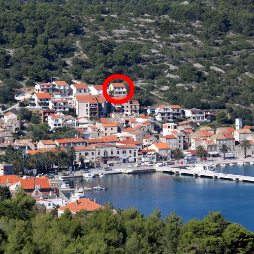 Apartmanok Parkolóhellyel Vis - 8531