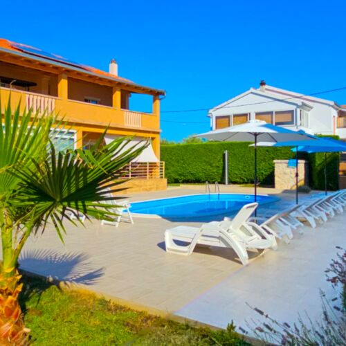 Apartmanok Családok Részére Medencével Bibinje, Zadar - 5778 Bibinje  2