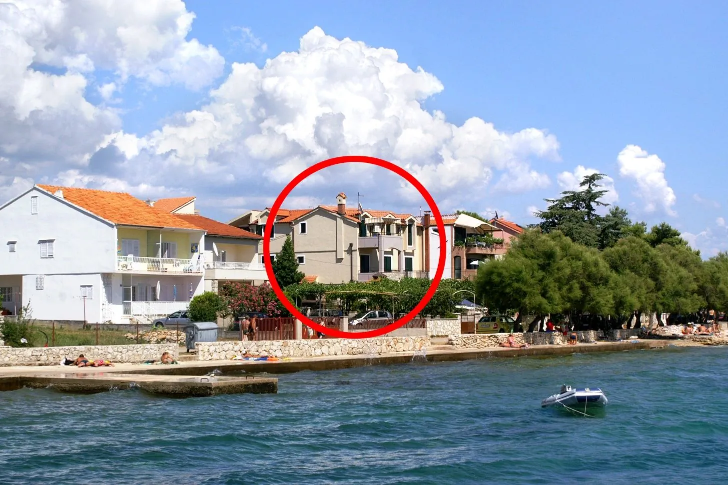 Apartmanok A Tenger Mellett Vodice - 4198