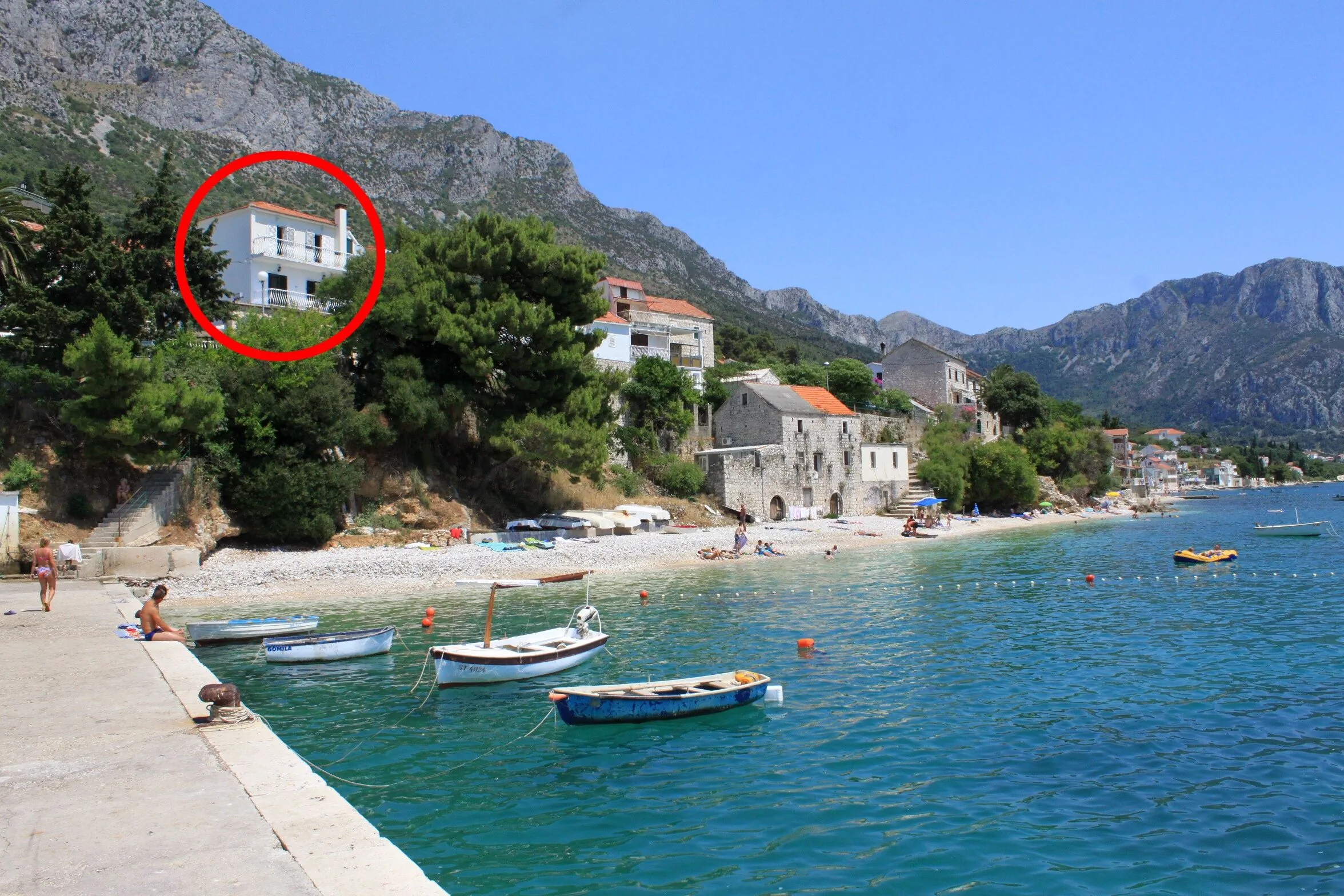 Apartments By The Sea Brist, Makarska - 505 Brist