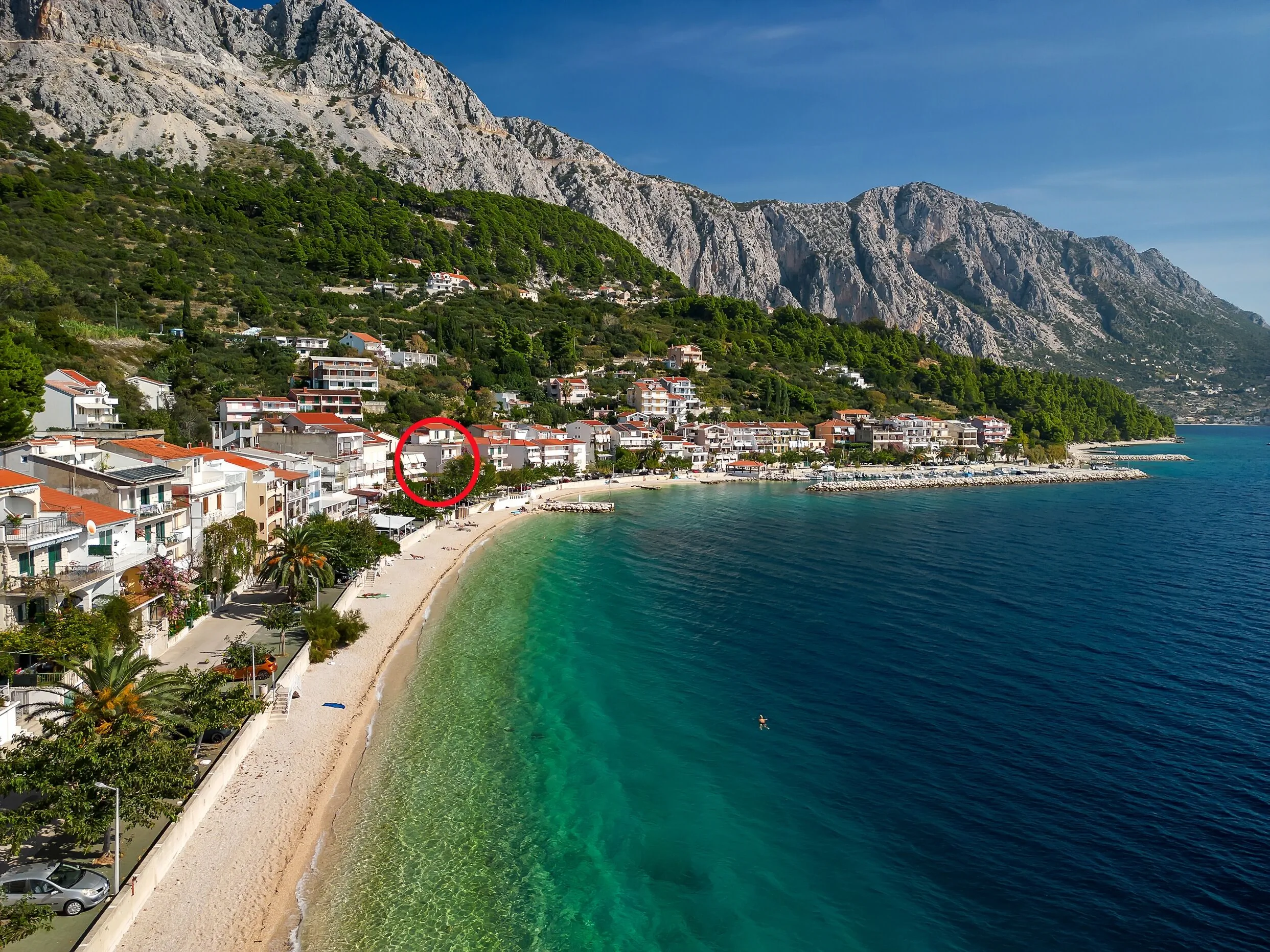 Apartmanok A Tenger Mellett Podgora, Makarska - 2596 Podgora