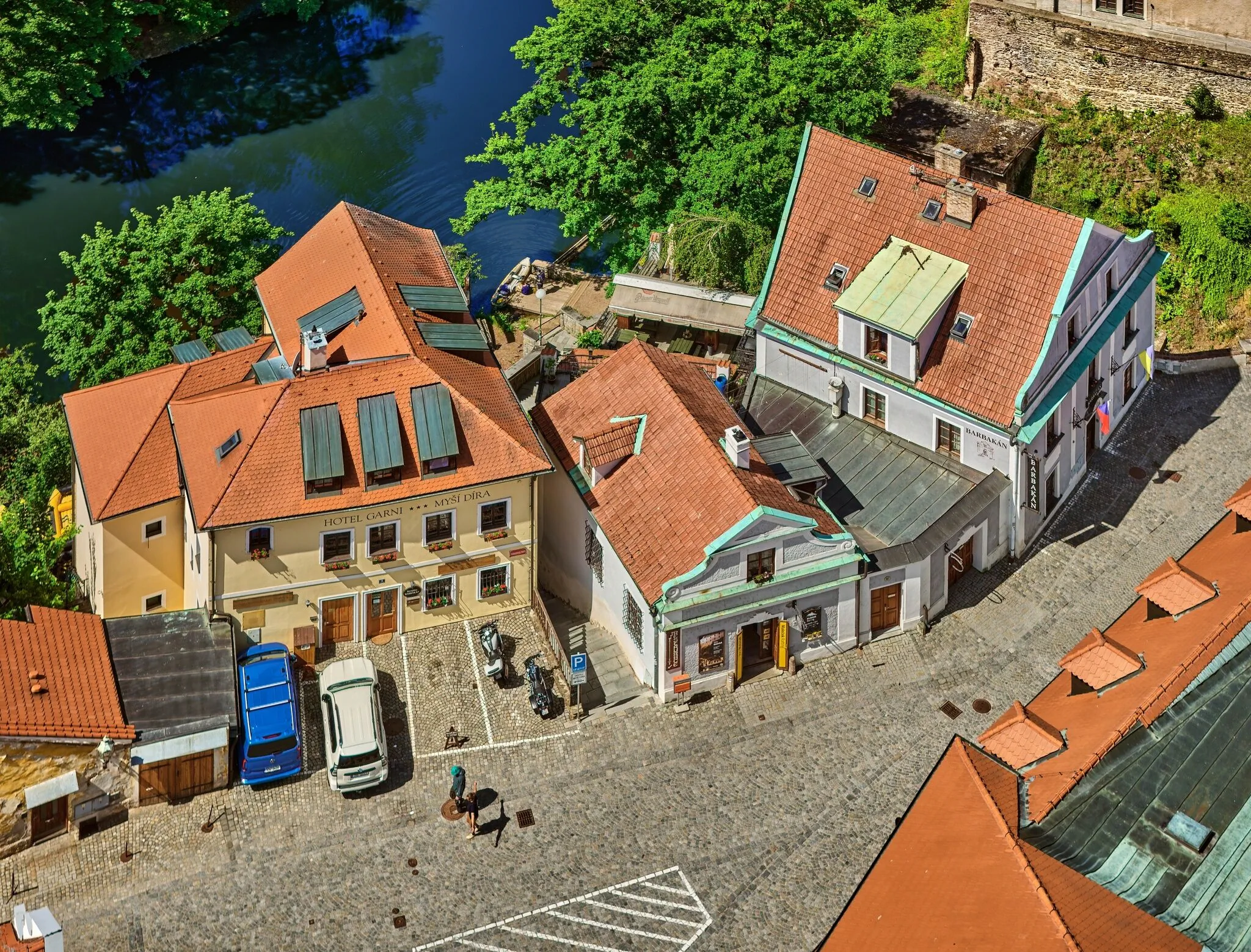 Hotel Garni Myší Díra & Hotel Barbakán Český Krumlov