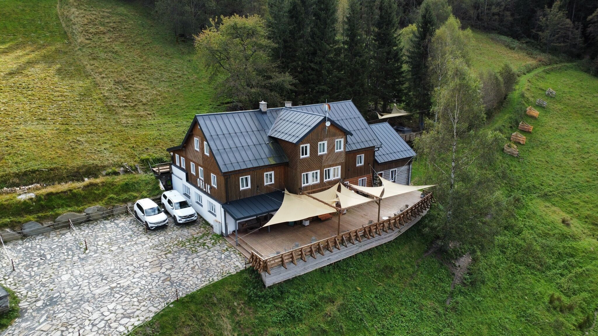 Chata Orlík - all inclusive s privátním wellness v ceně Pec pod Sněžkou