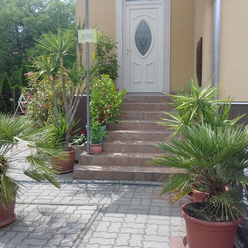 tetőtéri apartman bejárata