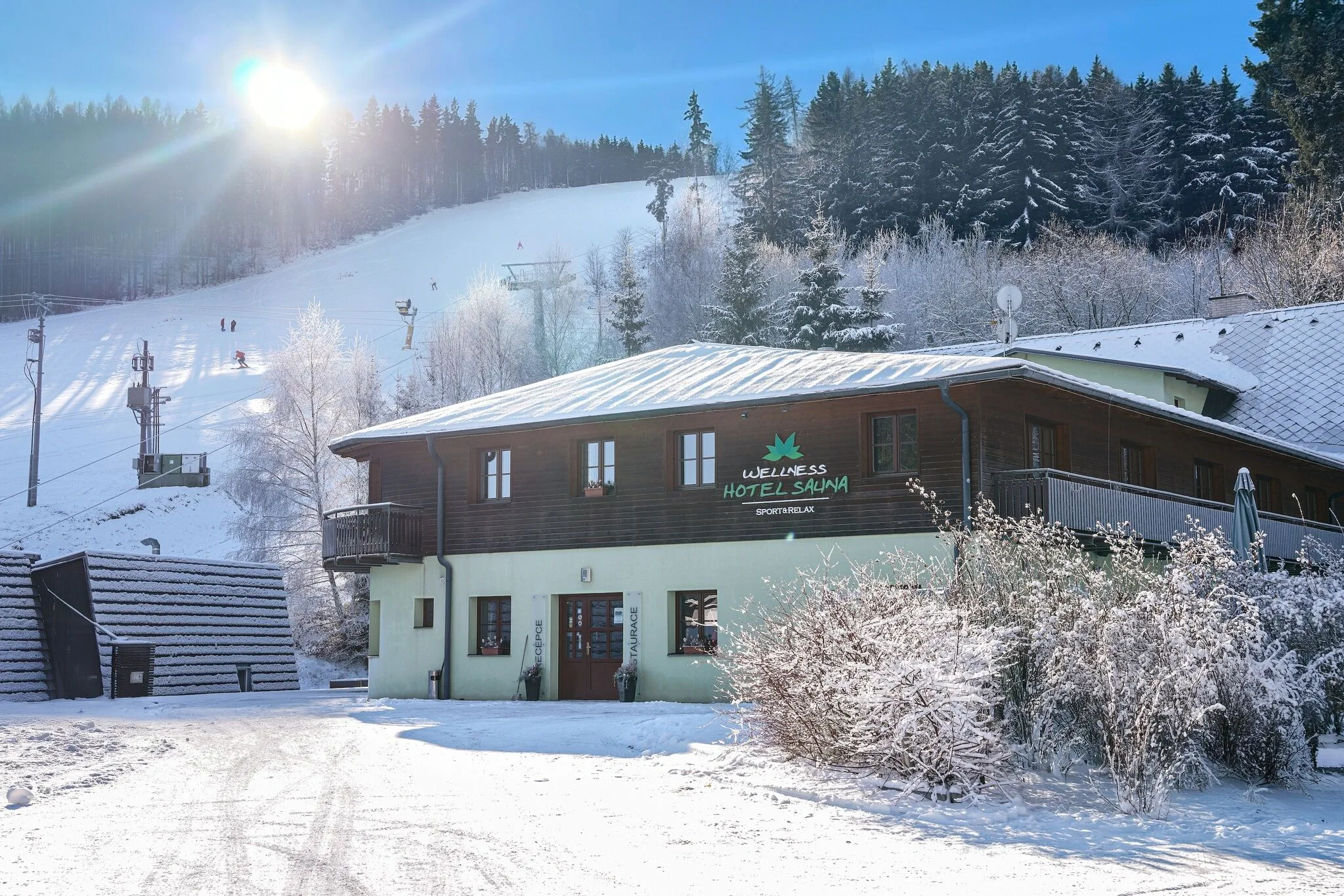 Wellness hotel Sauna Malá Morávka