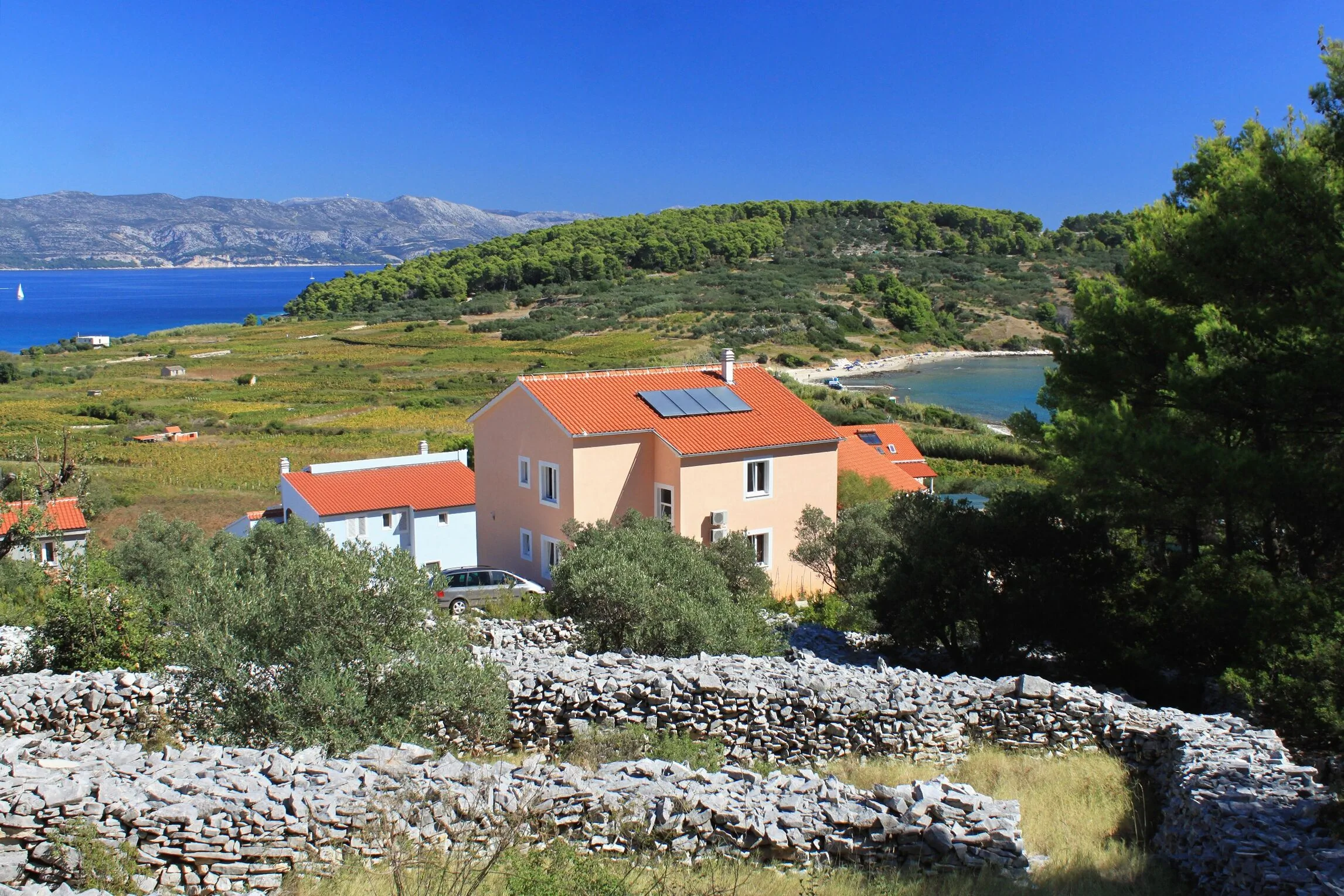 Apartmanok Parkolóhellyel Lumbarda, Korcula - 9271 Lumbarda