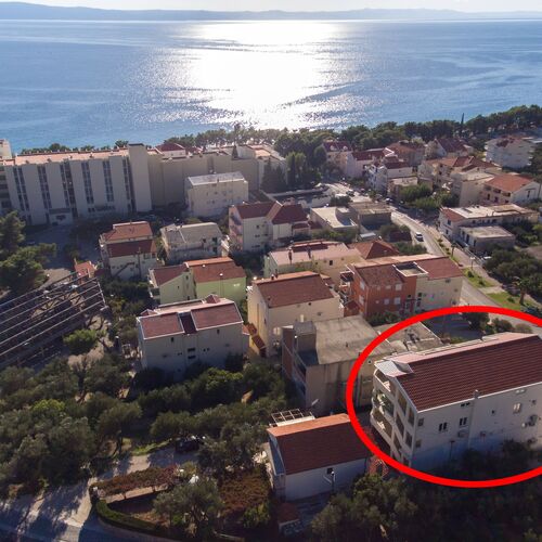Apartmanok Parkolóhellyel Tucepi, Makarska - 14457 Tučepi