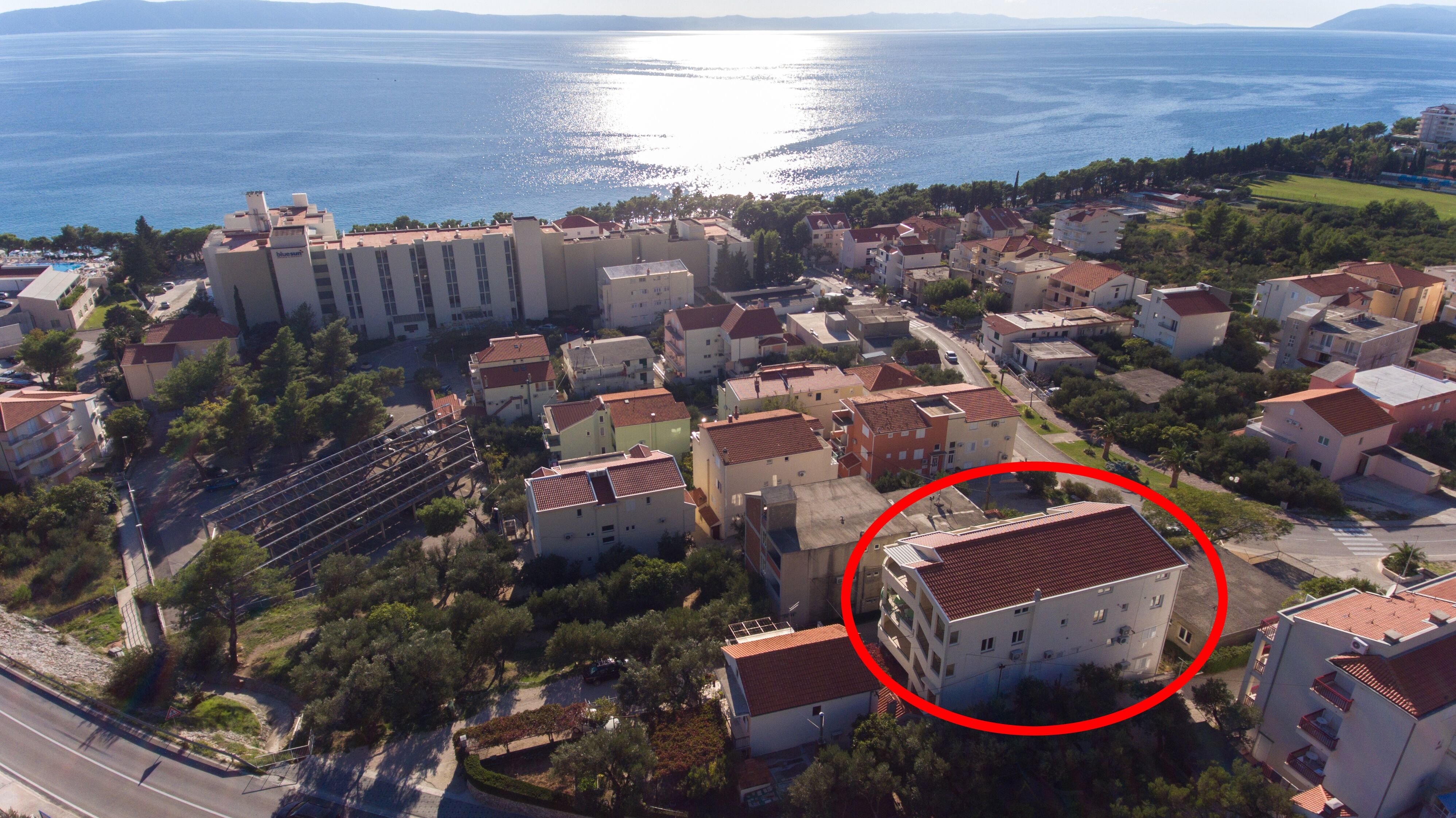 Apartmanok Parkolóhellyel Tucepi, Makarska - 14457 Tučepi