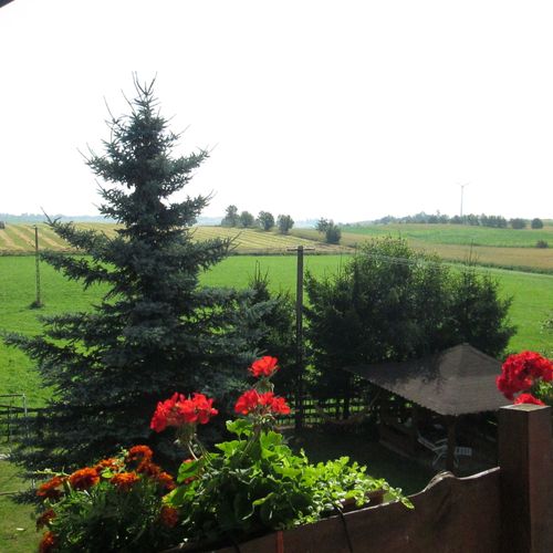 Widok z sypialni 2- osoboych