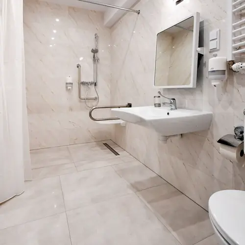 Łazienka dla niepełnosprawnych