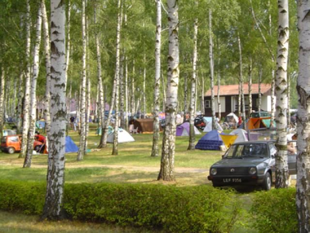 pole namiotowe