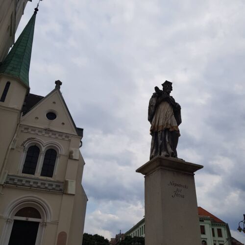 Nepomuki Szent János szobor | Kaposvár