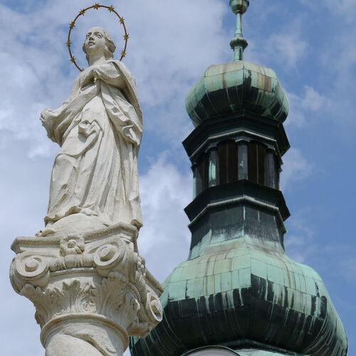 Mária-szobor | Kőszeg
