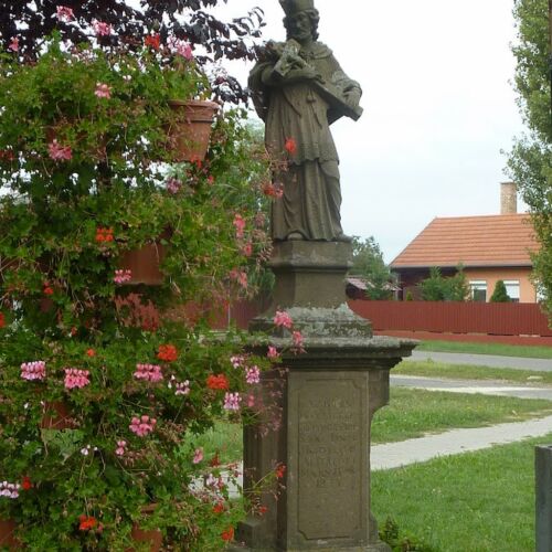 Nepomuki Szent János szobor | Kisköre