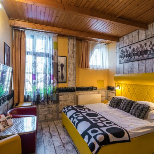 Angenehme Innenausstattung Doppelzimmer