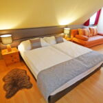 Studio Apartman s klimatizací s manželskou postelí s 1 ložnicí (s možností přistýlky)