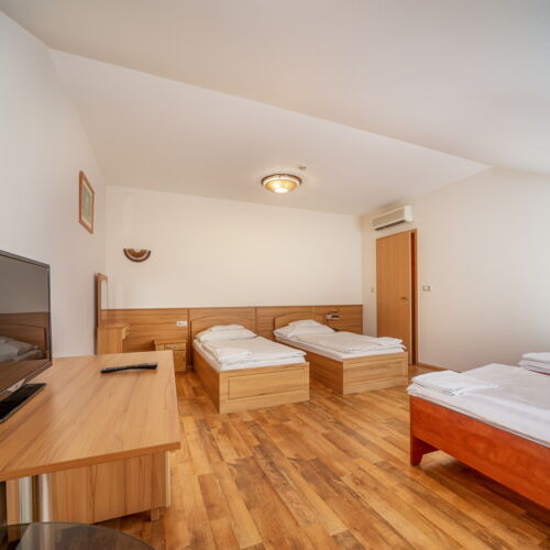 Standard Mansard Quadruple Room (extra bed available)