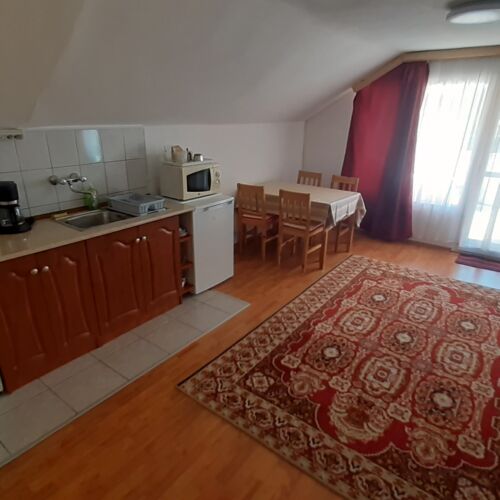 2-Room Family Balcony Apartment for 4 Persons