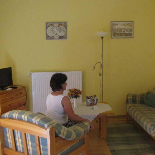 Apartament 2-osobowy z klimatyzacją z panoramą z 1 pomieszczeniem sypialnianym