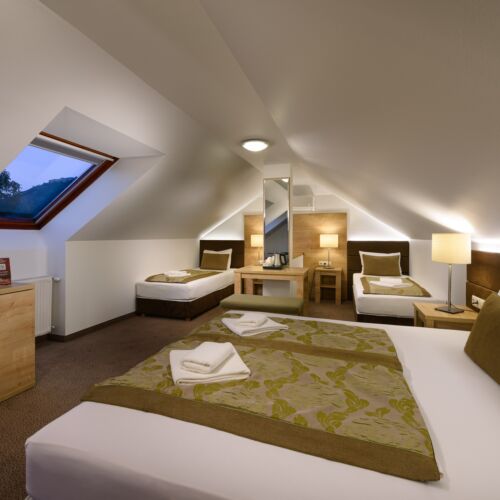 Camera cvadrupla standard la etaj