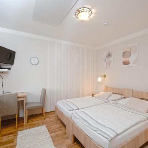 Apartament cu intrare separată la parter cu 1 camera pentru 2 pers.