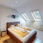 Komfort Pokoj s manželskou postelí v podkroví